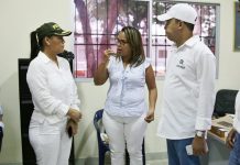 Distrito realiza obras de mantenimiento a Inspección de Policía No. 13 yolanda-wong-baldiris