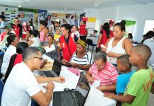 Casa de Justicia Móvil lleva oferta institucional del Distrito a Tierra Baja alcaldia-de-cartagena