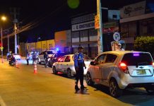 DATT intensifica operativos contra conductores ebrios en Cartagena
