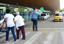 DATT participa en toma de educación vial en el Aeropuerto Rafael Núñez aeropuerto-rafael-nuñez