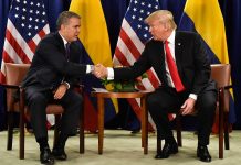 Respaldo total de EE.UU. a lucha contra el narcotráfico en Colombia