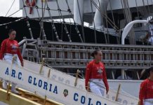 Buque escuela ARC “Gloria” llegó nuevamente a Cartagena