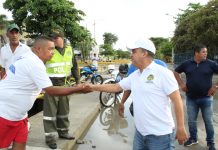 Alcaldía dio parte de tranquilidad por inundaciones del canal Emiliano Alcalá pedrito-pereira-caballero