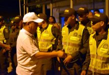 Alcalde (e) Pedrito Pereira dirigió controles de seguridad en Pasacaballos pedrito-pereira-caballero