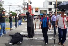 Escuela de Gobierno y Liderazgo retoma campaña de cultura vial en cebras peatonales alcaldia-de-cartagena