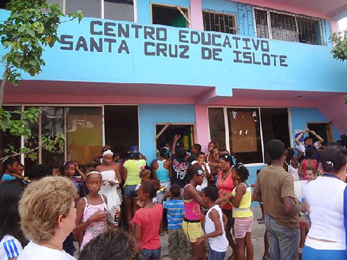 Distrito asegura recuperaci n de escuelas en Santa Cruz del Islote