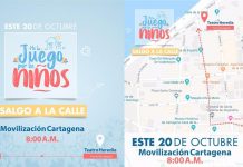 Movilización ciudadana en Cartagena por los niños de Colombia