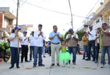 Alcaldía entregó al servicio de la comunidad la Carrera 101 realizada por Edurbe pedrito-pereira