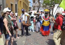 65 mil viajeros aéreos proyectados durante semana de receso en Cartagena turistas-cartagena