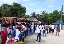 Corpoturismo lideró exitosa jornada de limpieza en la isla Punta Arena corpoturismo