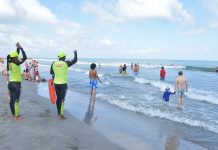 41 rescates a bañistas en playas de Cartagena durante las Fiestas de Independencia distriseguridad-cartagena