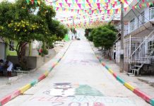 Edurbe entregó calles pavimentadas en el barrio La Victoria alcaldia-de-cartagena
