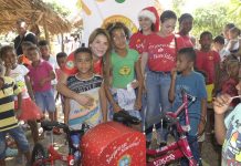 Urna móvil ‘Sorpresa de Navidad’ recorrió zona norte de Cartagena eliana-bustillo-de-pereira
