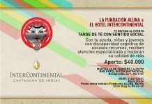 En el Hotel Intercontinental, tarde de té para ayudar a Aluna