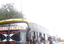 Controles de alcoholemia a conductores de busetas en Cartagena