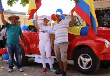 Yolanda Wong cumplió con la Ruta de la Independencia