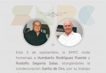 Sociedad de Mejoras Públicas: homenaje a Humberto Rodríguez y Rodolfo Segovia