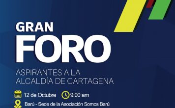 Hasta Barú irán los candidatos de Cartagena a darse lengua